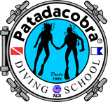 Logo Patadacobra Diving School