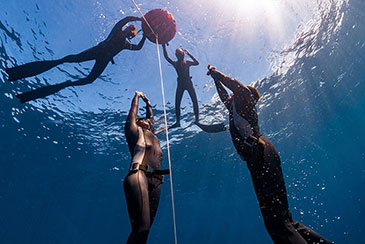 freediver treinamento Patadacobra PADI