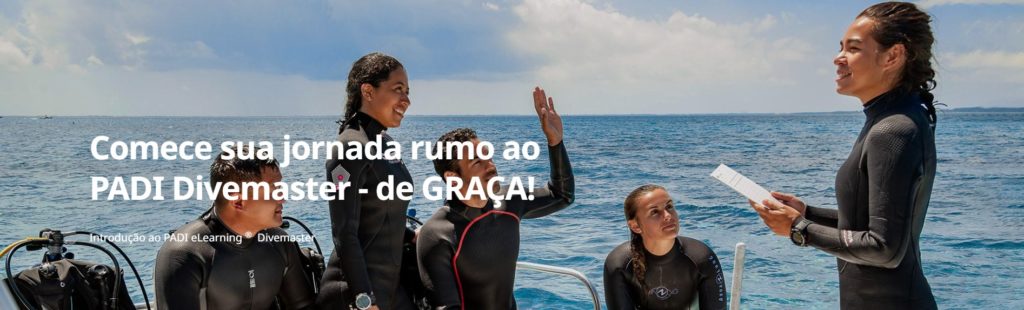 Introdução ao Divemaster de graça